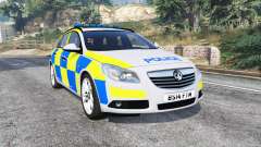 Vauxhall Insignia Tourer Police v1.1 [replace] pour GTA 5