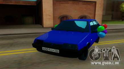 VAZ 21099 blau für GTA San Andreas