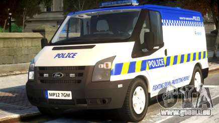 British Manchester Police Ford Transit pour GTA 4