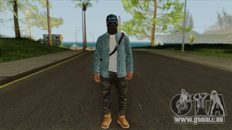 Marcus Holloway - Watch Dogs GTA Online Cosplay für GTA San Andreas