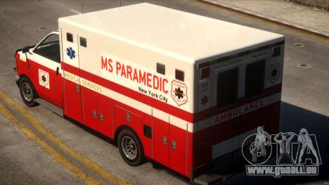 Ambulance Real New York für GTA 4