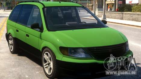 Minivan to Dodge Grand Caravan pour GTA 4