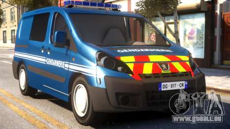 Peugeot Expert Gendarmerie 2017 für GTA 4
