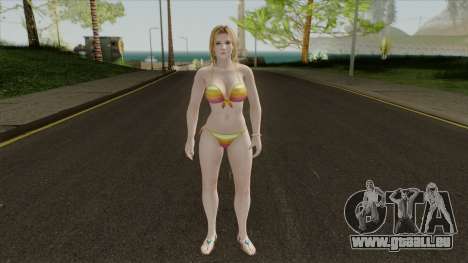 Dead Or Alive 5 LR Tina Gust Mashup Swimwear pour GTA San Andreas