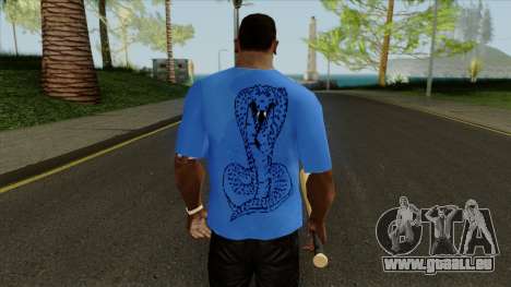 T-shirt avec un serpent pour GTA San Andreas