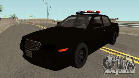 Das Polizei Auto von der 2. Ebene der Ablaufverf für GTA San Andreas