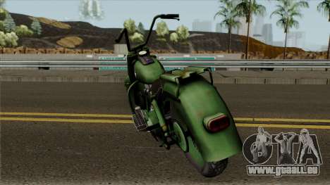 Motorcycle Game Ride To Hell - Retribution pour GTA San Andreas