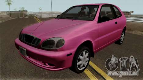 Daewoo Lanos Hatchback 1.6 16V 2001 (US-Spec) pour GTA San Andreas