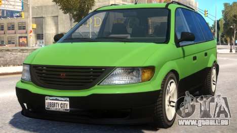 Minivan to Dodge Grand Caravan für GTA 4