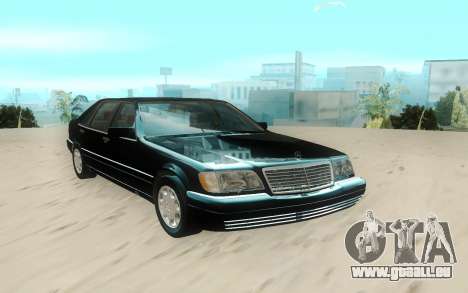 Mercedes-Benz W140 S600 Stock pour GTA San Andreas