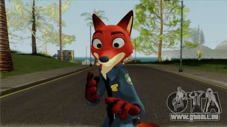 Nick Wilde from Disney Infinity 3.0 pour GTA San Andreas