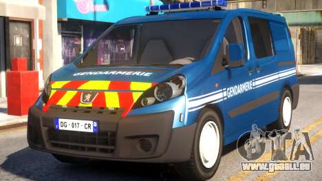 Peugeot Expert Gendarmerie 2017 pour GTA 4