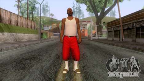 Crips & Bloods Ballas Skin 9 pour GTA San Andreas