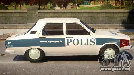 Renault 12 Turkish Police v.2 pour GTA 4