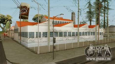 Montgomery A&W Root Beer Factory für GTA San Andreas