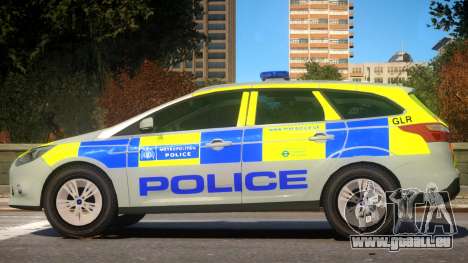 Police Ford Focus Estate IRV TFL Version pour GTA 4