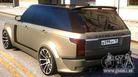 Range Rover Vogue Tuning pour GTA 4