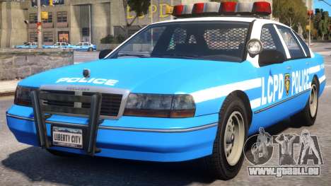 Declasse Premier Police Cruiser pour GTA 4