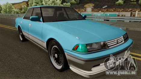 Toyota Mark II 2.5GT TwinTurbo (JZX81) für GTA San Andreas