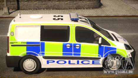 Police Peugeot Expert Cell Van pour GTA 4