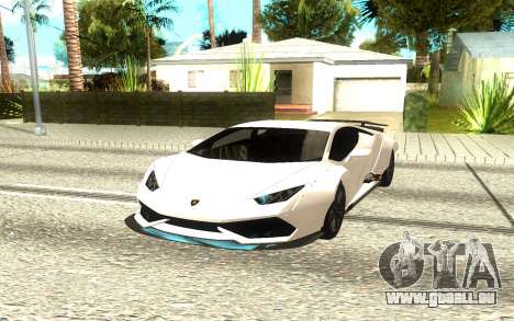 Lamborghini Huracan für GTA San Andreas
