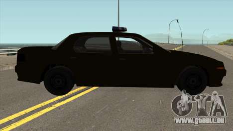 La voiture de Police du 2ème Niveau de Traçage d pour GTA San Andreas