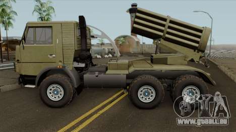 KamAZ-5410 BM-21 Grad pour GTA San Andreas