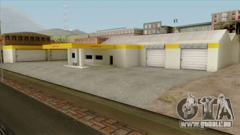 Doherty Rimau Oil Fuel Station für GTA San Andreas