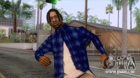 Crips & Bloods Fam Skin 2 pour GTA San Andreas