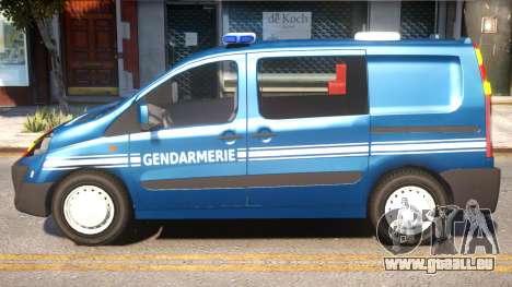 Peugeot Expert Gendarmerie 2017 pour GTA 4