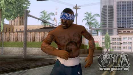 Crips & Bloods Fam Skin 6 pour GTA San Andreas