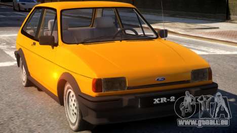 1984 Ford Fiesta XR2 pour GTA 4