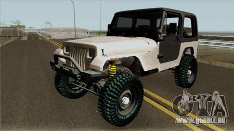 Jeep Wrangler Rustico für GTA San Andreas