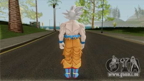 Goku Mastered Ultra Instinct from Dragon Ball pour GTA San Andreas