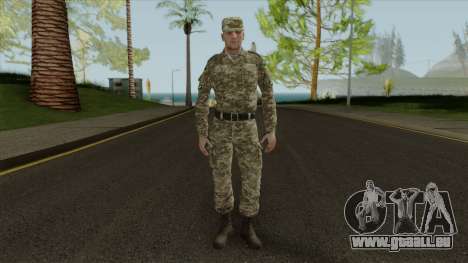Un Officier Des Forces Armées De L'Ukraine pour GTA San Andreas