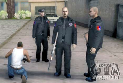 Kanton Sarajevo Polizisten Pack für GTA San Andreas