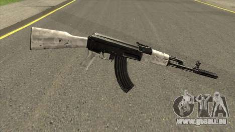AK-47 Grey Chrome für GTA San Andreas