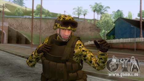 Sweden Army Skin pour GTA San Andreas
