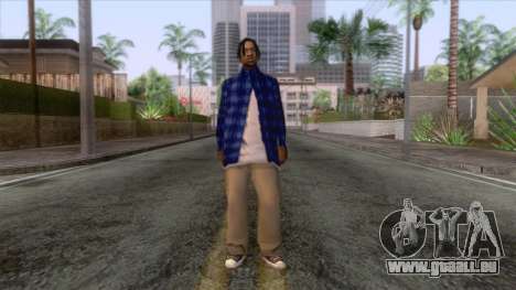 Crips & Bloods Fam Skin 2 pour GTA San Andreas