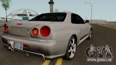 Nissan Skyline GT-R Spec VII 2002 Tunable pour GTA San Andreas