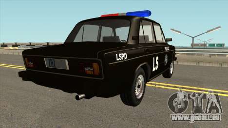 VAZ 2106 SA Style Police für GTA San Andreas