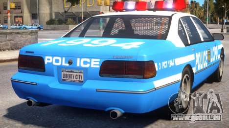Declasse Premier Police Cruiser pour GTA 4