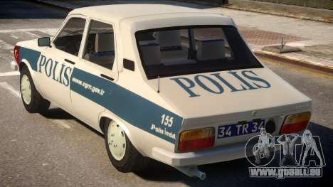 Renault 12 Turkish Police v.2 pour GTA 4