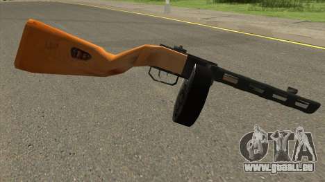 PPSH-41 LowPoly pour GTA San Andreas