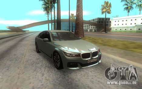 BMW 750i Xdrive für GTA San Andreas