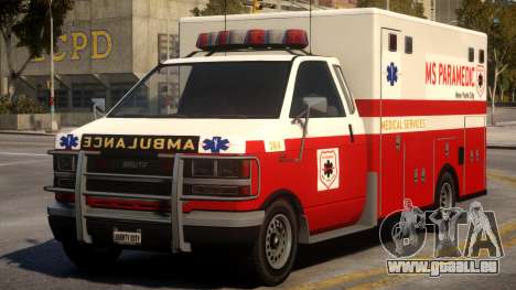 Ambulance Real New York für GTA 4