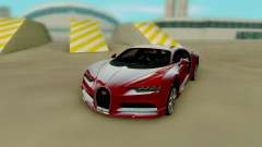Bugatti Chiron Red pour GTA San Andreas