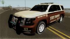 Chevrolet Tahoe 2015 Bone County Police für GTA San Andreas