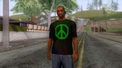 Hippie T-Shirt 1 für GTA San Andreas