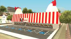 Ocean Flats KFC Restaurant für GTA San Andreas